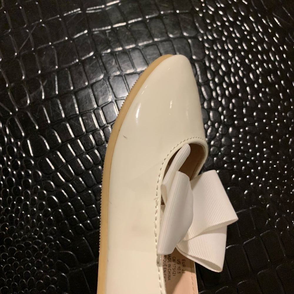 H&M white girl shoes size 10.5 - Picture 5 of 6